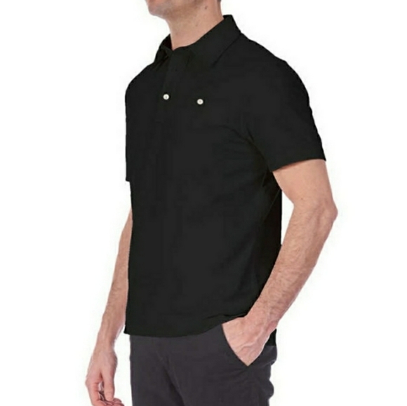 Jachs NY Men's Polo sz M Black - Picture 2 of 11